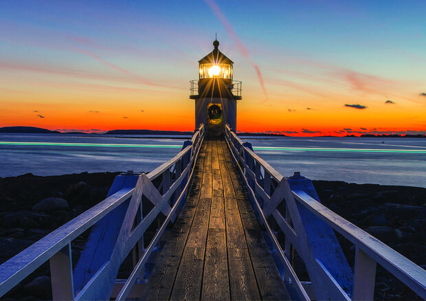 Lighthouse Photo Wall Mural 12023P8