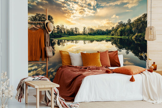 Sunset Photo Wall Mural 12024P8