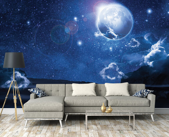 Night Sky Photo Wall Mural 12097P8