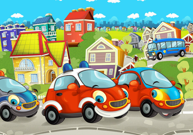 Cars Photo Wall Mural 12536P8