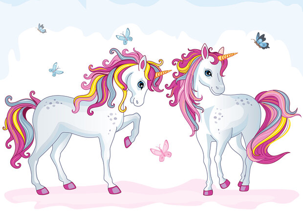 Unicorns  Photo Wall Mural 12550P8