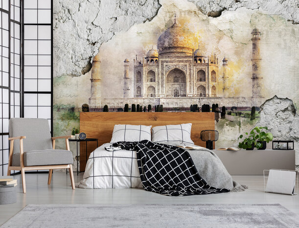 Taj Mahal Photo Wall Mural 12614P8