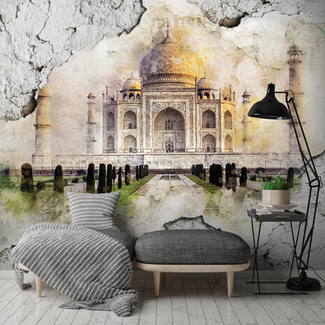 Taj Mahal Photo Wall Mural 12614P8