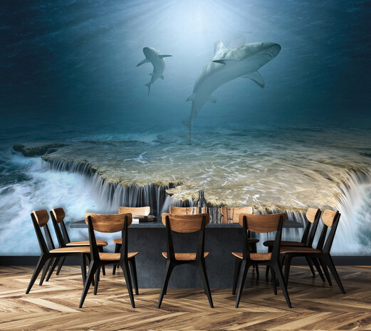 Sharks Photo Wall Mural 13161P8