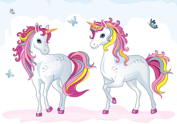 Unicorns Photo Wall Mural 13241P8