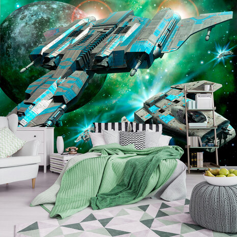 Space ships Photo Wall Mural 13291P8