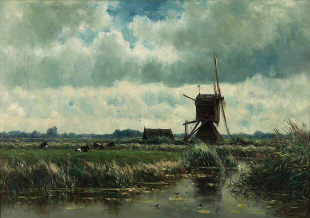 Windmill Photo Wall Mural 13320P8