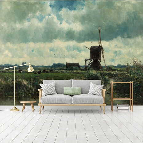 Windmill Photo Wall Mural 13320P8