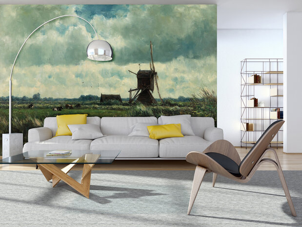 Windmill Photo Wall Mural 13320P8