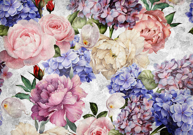 Flowers Rose Art Photo Wall Mural 13513P8