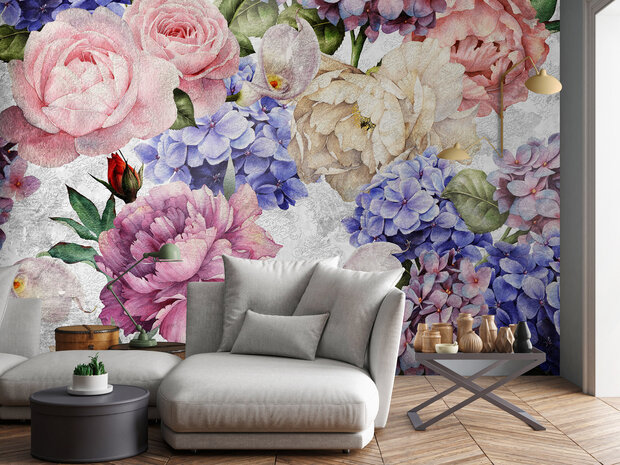 Flowers Rose Art Photo Wall Mural 13513P8