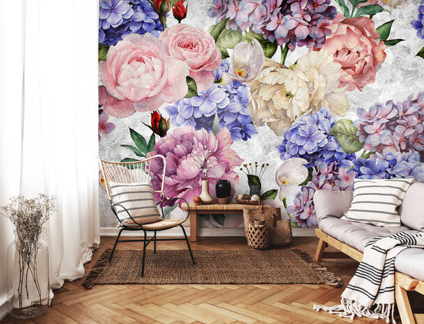 Flowers Rose Art Photo Wall Mural 13513P8