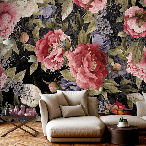 Flowers Peony Photo Wall Mural 13545P8