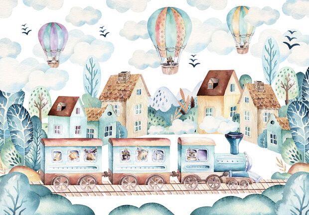 Airballoon Photo Wall Mural 13673P8