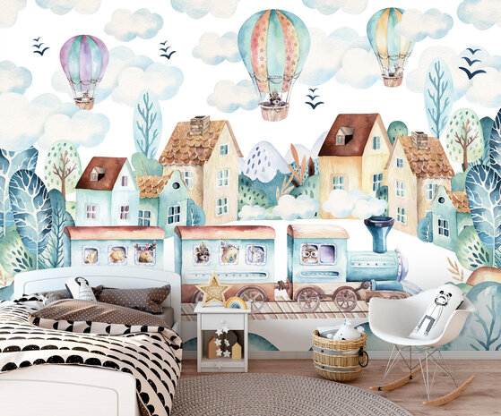 Airballoon Photo Wall Mural 13673P8