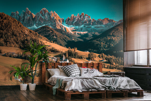 Mountains Photo Wall Mural 14019P8