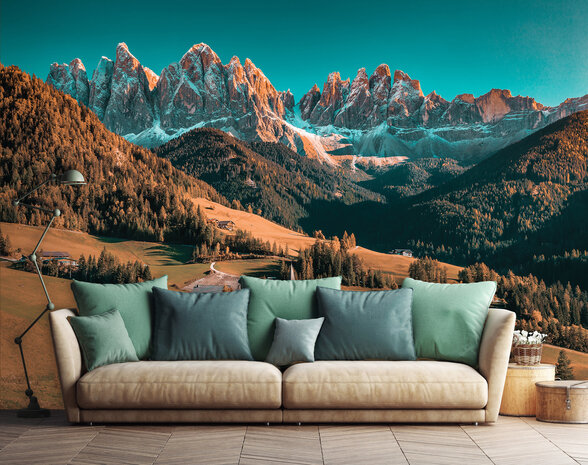 Mountains Photo Wall Mural 14019P8