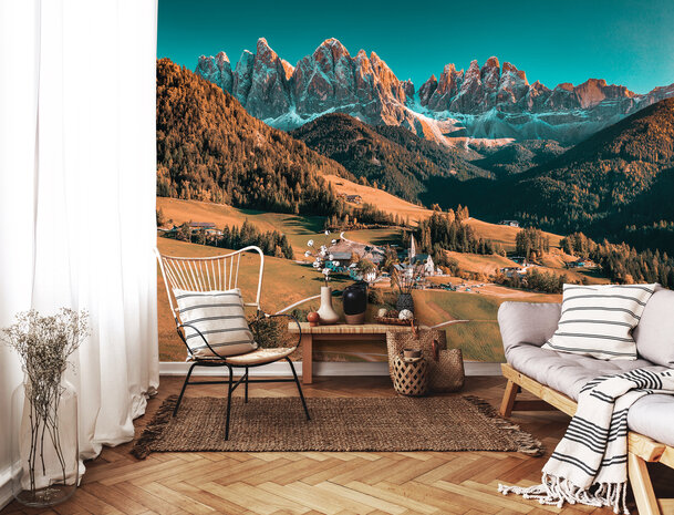 Mountains Photo Wall Mural 14019P8