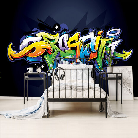 Graffiti Photo Wallpaper Mural 1509P8