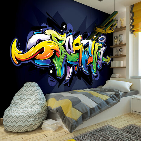 Graffiti Photo Wallpaper Mural 1509P8