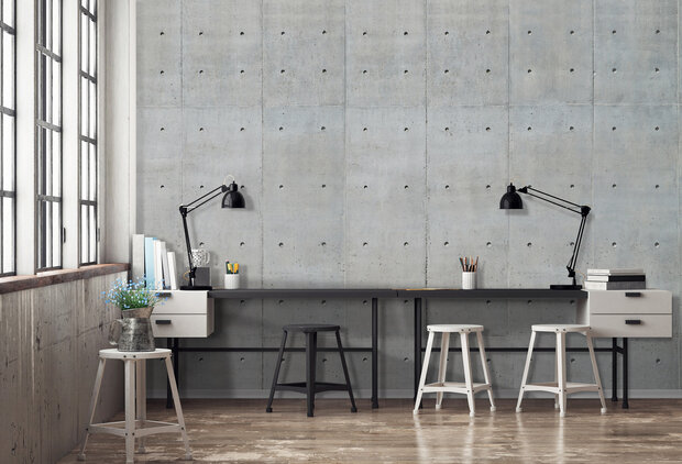 Concrete Photo Wallpaper Mural 1657P8