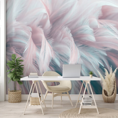 Photo Wall Mural Feathers 13989P8