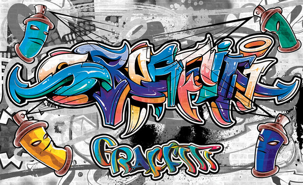 Graffiti Photo Wallpaper Mural 2294P8