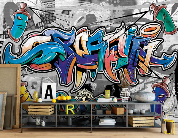 Graffiti Photo Wallpaper Mural 2294P8