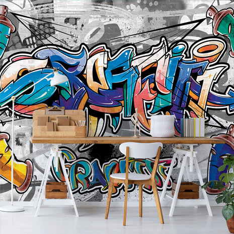 Graffiti Photo Wallpaper Mural 2294P8