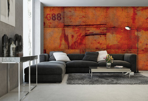 Wood - Stone - Concrete Photo Wallpaper Mural 2695P8