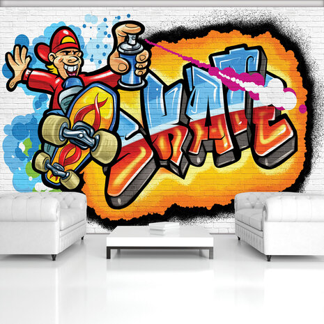 Graffiti Photo Wallpaper Mural 3052P8