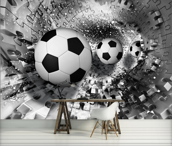 Soccer Photo Wall Mural 3382P8