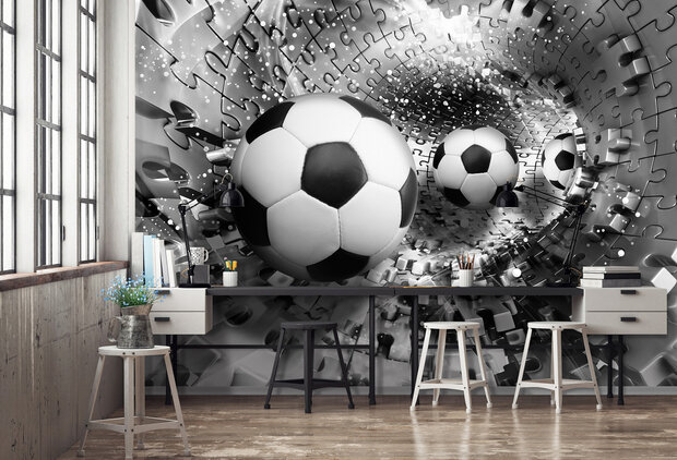 Soccer Photo Wall Mural 3382P8