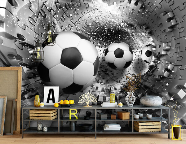 Soccer Photo Wall Mural 3382P8