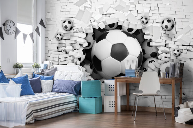 Soccer Photo Wall Mural 3383P8