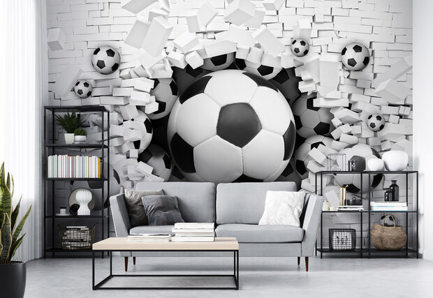 Soccer Photo Wall Mural 3383P8