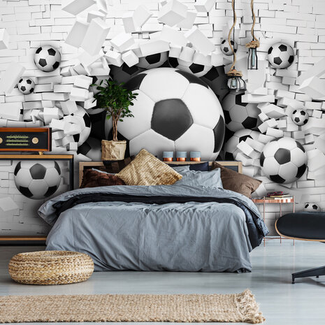 Soccer Photo Wall Mural 3383P8