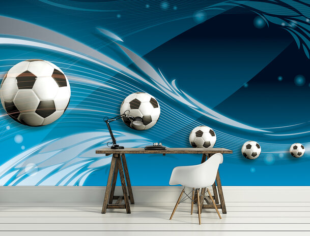 Soccer Photo Wall Mural 3385P8