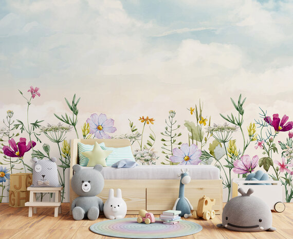 Flowers Wall Mural 14345