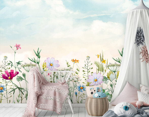 Flowers Wall Mural 14345