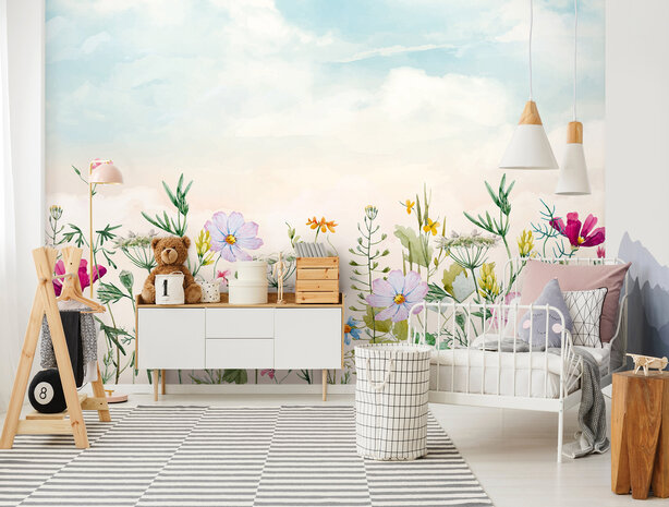 Flowers Wall Mural 14345