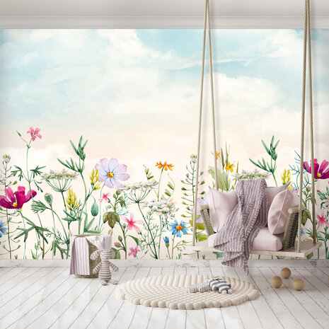 Flowers Wall Mural 14345