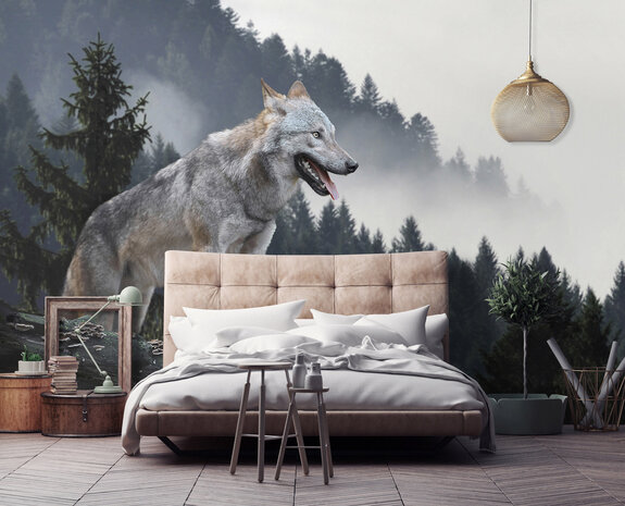 Wolf Photo Wall Mural 14424