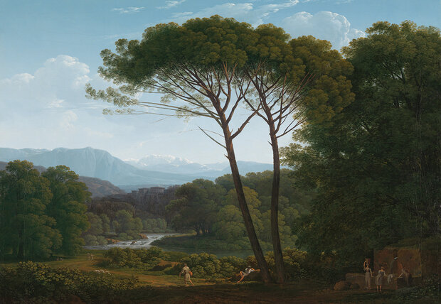 Rijksmuseum Italian Landscape Hendrik Voogd RM37 (FREE Glue Included!)