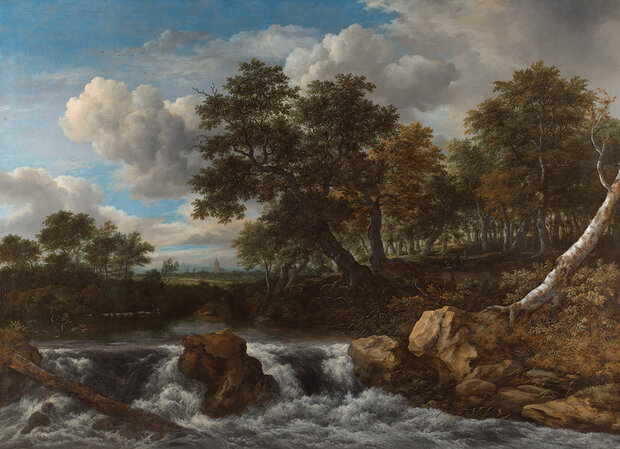 Rijksmuseum Landscape Waterfall RM51 (FREE Glue Included!)
