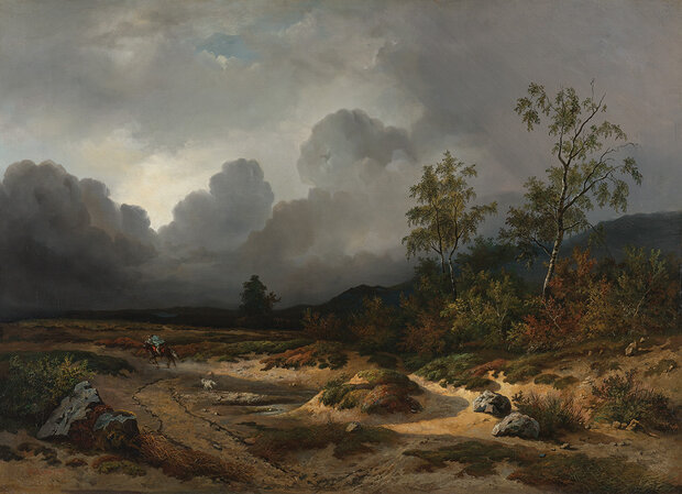 Rijksmuseum Landscape Willem Roelofs RM58 (FREE Glue Included!)