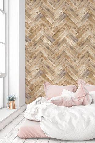 KEK Amsterdam Oak Herringbone d.bruin WP.369