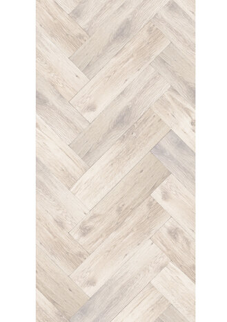 KEK Amsterdam Oak Herringbone White WP.371