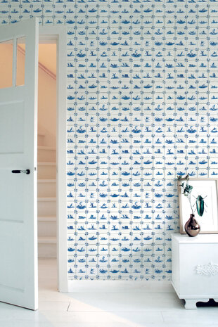 KEK Amsterdam Royal Blue Tiles WP.372