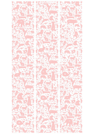 KEK Amsterdam animal alphabet pink WP.047
